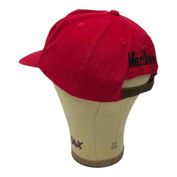 Marlboro Country Store Patch Logo Strapback Cap Trucker Baseball Embroidered Hat - Picture 13 of 14